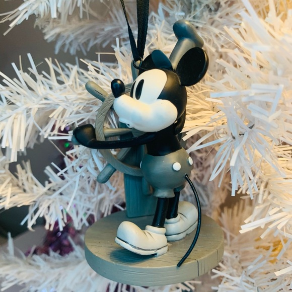 Disney Store Sketchbook Steamboat Willie Ornament Figurine - Rare - Picture 2 of 8